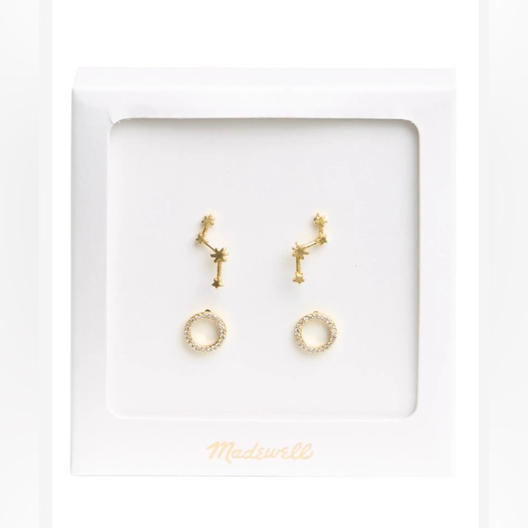 Madewell Jewelry Madewell Star System Stud Earrings Set Poshmark